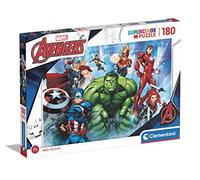 Clementoni- Puzzle Los Vengadores Avengers Marvel 180 Piezas Does Not Apply Jueg