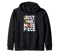 Puzzle Love Just One More Piece Design Sudadera con Capucha