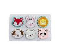 Puzzle Madera Montessori Animales Bebés 1 2 3 Años- Juegos Educativos Niños | Puzzle Bebé Montessori Encajables | Juguetes Niño 1 2 3 Años de Aprendizaje | Puzzles Madera Didácticos