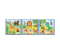 Puzzle Magnético, Juguetes Educativos Portátiles para Kindergarten y Preescolar, Puzzles para Niños en Moversión, para Coche, Avión, Viaje por Carretera, Vacaciones, Hogar Y