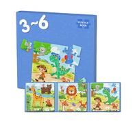 Puzzle magnético - Juguetes educativos portátiles para Preescolar, así como para Viajes, magnético para niños pequeños | para niñas de 0 a 6 años