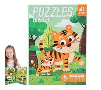 Puzzle Magnético - Puzzle de Viaje Magnético,Libro De Actividades y Juegos Educativos para Aprendizaje Niñas Niños Cumpleaños Viajes