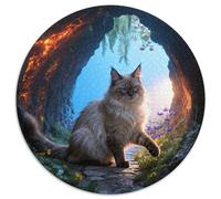 Puzzle Maine Coon 1000 Piezas - para Adultos Y Niños Puzzles De Túnel Roca, Juego Educativo Y Juego Familiar Arte Decorativo, Regalo Original 1000pcs (67.5x67.5cm)