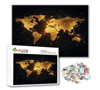 Puzzle Mapa del Mundo Puzzle 2000 Piezas Abstracto, Rompecabezas Imposible Desafiante, Adultos Jigsaw, Juegos de Rompecabezas para Toda la Familia con Reducción de Presión, Regalos para Mujeres Z-2