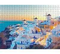 Puzzle mar Villa Diseño de Patrones | con Exquisita Caja de Embalaje | Puzzle 5000 Piezas | Piezas Encajan Perfectamente | Letras la Parte Posterior | Rompecabezas Adultos Toda La Familia s7h-389