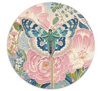 Puzzle Mariposa 1000 Piezas para Adultos Y Niños Juego EduGatoivo De Cochetón Puzzles Mariposa Flores Decorativo Regalo Original 1000pcs (67.5x67.5cm)