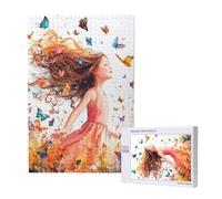 Puzzle Mariposa 1500 Piezas Ángel Grande Rompecabezas Adultos de Madera, Puzzles Juegos Divertidos/Relajantes/Desafiantes para Adultos y Principiantes, Como Regalo para Amigos y Seres Queridos 2T-1941