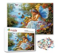 Puzzle Mariposa Puzzle 4000 Piezas Hada, Rompecabezas Imposible Desafiante, Adultos Madera Jigsaw, Juegos de Rompecabezas para Toda la Familia con Reducción de Presión, Regalos para Mujeres D-3