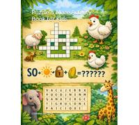 Puzzle & Maze Activity Book for Kids
