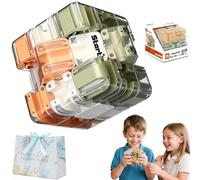 Puzzle Maze Cube, laberinto de bolas 3D grande, juguete 2 en 1, laberinto mágico y bola, para alivio del estrés y desarrollo lógico (color