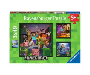 Puzzle Minecraft 3x49pzs