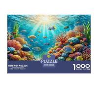 Puzzle Misterio del Mar Profundo De 1000 Piezas Interesante Rompecabezas Adultos De 1000 Piezas Obra De Arte Entretenimiento Creativo 38x26cm/1000pcs