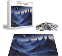 Puzzle Montaña Puzzle 3000 Piezas Paisaje Rompecabezas Adultos Pieza de Madera Juegos, Entretenimiento En Familia Rompecabezas Jigsaw para a Partir de 14 Años, Decoración del Hogar Regalos S-396