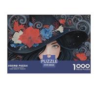 Puzzle Mysterious Bruja De 1000 Piezas Interesante Rompecabezas Hombres Y Mujeres De 1000 Piezas Pintura Hobby 38x26cm/1000pcs