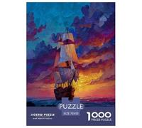 Puzzle Navio_en_el_océano De 1000 Piezas Interesante Rompecabezas Adultos De 1000 Piezas Juego Entretenimiento Creativo 70x50cm/1000pcs