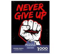 Puzzle Nunca Te Rindas 1000 Piezas para Adultos Y Niños Juego EduGatoivo Puzzle Nunca Te Rindas Decorativo Regalo 70x50cm/1000pcs