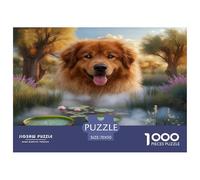Puzzle Old English Sheepdog 1000 Piezas - para Adultos Puzzle De Humedal, Juego Educativo Y Divertido Decorativo, 70x50cm/1000pcs