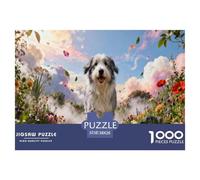 Puzzle Old English Sheepdog 1000 Piezas - para Adultos Puzzle De Jardín, Desafío Mental Y Juego Complejo, Arte Decorativo, Regalo Ideal 38x26cm/1000pcs