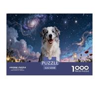 Puzzle Old English Sheepdog 1000 Piezas - para Adultos Puzzle De Nebulosa, Desafío Mental Y Juego Complejo, Decorativo, 52x38cm/1000pcs