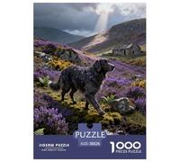 Puzzle Old English Sheepdog 1000 Piezas - para Adultos Rompecabezas De Montañas, Juego para Toda La Familia Decorativo, Regalo Ideal 38x26cm/1000pcs