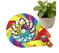 Puzzle óptico de Madera de 12,5 x 9 cm, Juego de, Juego Educativo complicado para niños y Adultos, Pensamiento Creativo, resolución de Problemas, Actividades de Aprendizaje y Juegos de