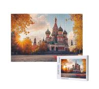 Puzzle Otoño Puzzle 3000 Piezas,Rusia Rompecabezas Desafiante,Juego Puzzles Adultos,Impresión de Alta Definición Colorido Puzzles Madera con Caja de Regalo,Home Decoration,Regalo Mujer,p818t