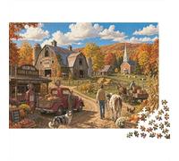 Puzzle Otoño, Temporada de 1000 Piezas, Regalo para Fans de Puzzle
