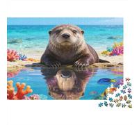 Puzzle Otras Marinas y arrecifes de Coral De 1000 Piezas Animales Rompecabezas Adultos De 1000 Piezas Juego Entretenimiento Creativo 70x50cm/1000pcs