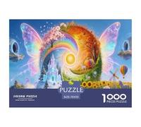 Puzzle País de Las Maravillas de Las Cuatro Temporadas De 1000 Piezas Interesante Rompecabezas Hombres Y Mujeres De 1000 Piezas Juego Entretenimento 70x50cm/1000pcs