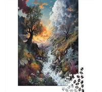 Puzzle Paisaje 1000 Piezas - Rompecabezas Adultos - Puzzle Adultos para Ejercitar La Lógica Y La Coordinación Sensorial - Juegos Educativos 1000pcs (75x50cm) - IAEXFGHJZ