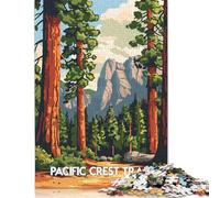 Puzzle Paisaje Pacific Crest Trail 1000 piezas para adultos rompecabezas adulto rompecabezas rompecabezas para adultos juego educativo desafío juguete 1000 piezas (75 x 50 cm)