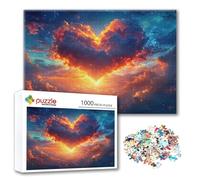 Puzzle Paisaje Puzzle 1500 Piezas Amar, Rompecabezas Imposible Desafiante, Adultos Madera jigsaw, Juegos de Rompecabezas para Toda la Familia con Reducción de Presión, Regalos para Mujeres Hombres U-0