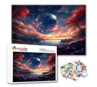 Puzzle Paisaje Puzzle 3000 Piezas Árbol, Rompecabezas Imposible Desafiante, Adultos Madera Jigsaw, Juegos de Rompecabezas para Toda la Familia con Reducción de Presión, Regalos para Mujeres A-7