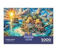 Puzzle Paisajes Coloridos 1000 Piezas para Adultos Y Niños - Rompecabezas De DIY, Juego Creativo para Toda La Familia 52x38cm/1000pcs