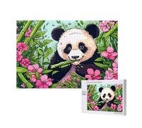 Puzzle Panda 4000 Piezas Flor Grande Rompecabezas Adultos de Madera, Puzzles Juegos Divertidos/Relajantes/Desafiantes para Adultos y Principiantes, como Regalo para Amigos y Seres Queridos 2T-73