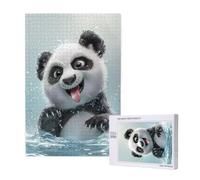 Puzzle Panda 4000 Piezas Lindo Grande Rompecabezas Adultos de Madera, Puzzles Juegos Divertidos/Relajantes/Desafiantes para Adultos y Principiantes, como Regalo para Amigos y Seres Queridos 2T-1161