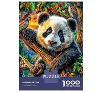 Puzzle Panda Gigante 1000 Piezas para Adultos Y Niños - Rompecabezas De DIY, Juego Creativo para Toda La Familia 52x38cm/1000pcs