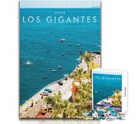 Puzzle para Adolescentes 1000 Piezas Islas Canarias Los Gigantes Hermoso Diseño Juego para Diversión Familiar Juguetes Antiestrés Tamaño 38x52cm