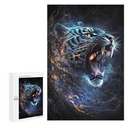 Puzzle para adolescentes, 1000 piezas, llama, tigre, rompecabezas para adultos, juegos de relajación, desafío difícil, regalos de cumpleaños únicos, 1000 piezas
