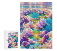 Puzzle para adolescentes, 300 piezas, diseño de fantasía, con rompecabezas luminosos para adultos, juegos divertidos, decoración del hogar, regalos de cumpleaños y regalos únicos, 300 piezas