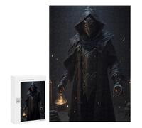 Puzzle para adolescentes, 300 piezas, figura mística oscura con linternas, rompecabezas para adultos, juego familiar, regalo de cumpleaños, interacción entre padres e hijos, 300 piezas