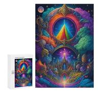 Puzzle para adolescentes, 300 piezas, puerta a la multiverse, 1 rompecabezas para adultos, juegos divertidos, decoración del hogar, regalos de cumpleaños y regalos únicos, 300 piezas