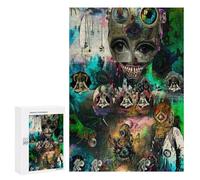 Puzzle para adolescentes, 300 piezas, rompecabezas artísticos de fusión acuciante para adultos, juego familiar, regalo de cumpleaños, interacción entre padres e hijos, 300 piezas