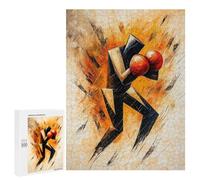 Puzzle para adolescentes 500 PCS Cubist Abstract Boxer in Explosive Action Painting Puzzle para adultos Juegos Relajantes, Divertidos y Humorísticos Regalos de cumpleaños únicos 500 PCS