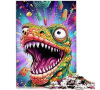 Puzzle para adultos, 1000 piezas, animales, cocodrilos del Nilo, competencia de velocidad manual, 26 x 38 cm, adecuado para la decoración de escritorio