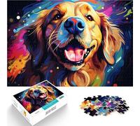 Puzzle para adultos 1000 piezas Art des Golden Retrievers Juegos educativos Decoración del hogar Puzzle Art Deco 19.7" x 29.5"