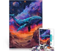 Puzzle para adultos, 1000 piezas, ballena del desierto, juego familiar para y 26 x 38 cm, colección de artistas, arte visual, adecuado para jóvenes a partir de 14 años