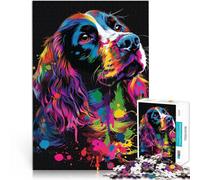 Puzzle para adultos, 1000 piezas, Boykin Spaniel Dog Art Decoración del hogar, juguete de rompecabezas, 50 x 70 cm, juego educativo para cumpleaños y Navidad