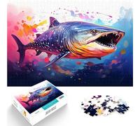 Puzzle para adultos, 1000 piezas, colorido, juego de preguntas, 50 x 70 cm, alivio del estrés, vacaciones en casa, pasatiempo para adolescentes a partir de 14 años