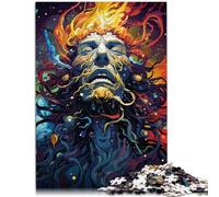 Puzzle para adultos, 1000 piezas, Dios del Universo, juguete de rompecabezas DIY de 50 x 70 cm, divertido para el hogar, regalo de cumpleaños